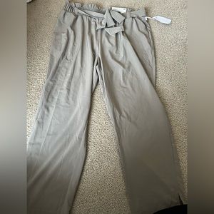 Paper bag Waist Pants Khaki